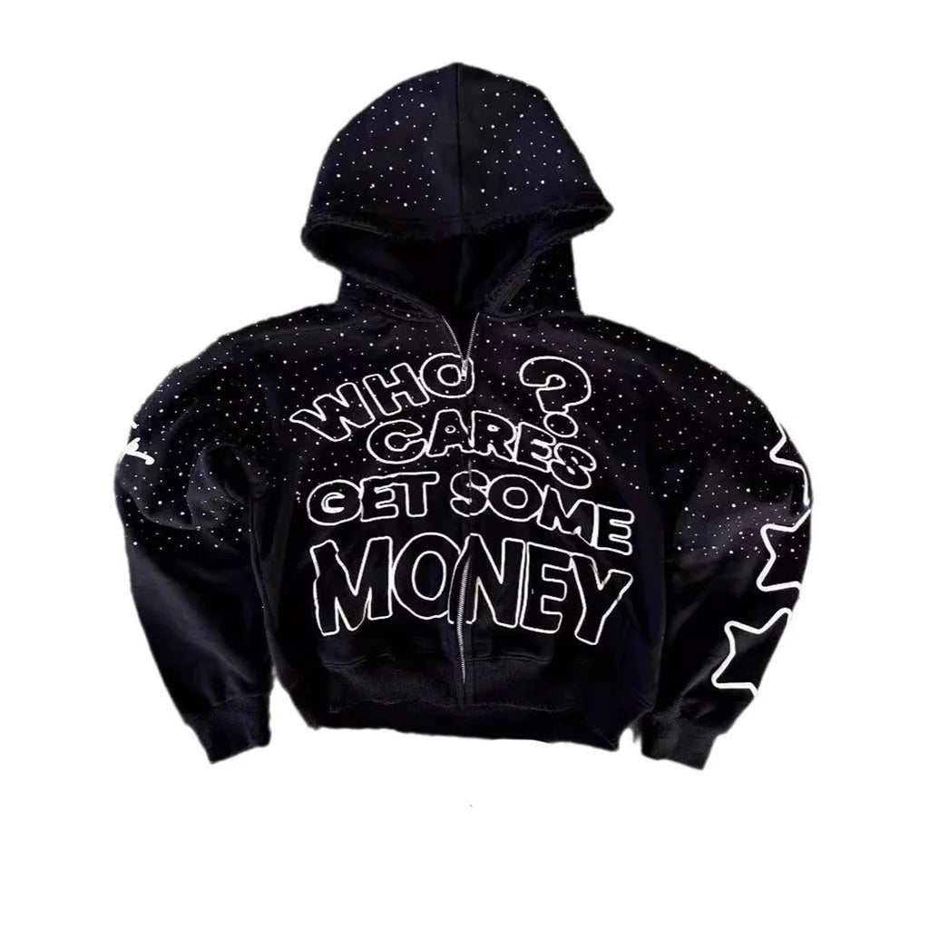 Retro Chic Hooded Jacket